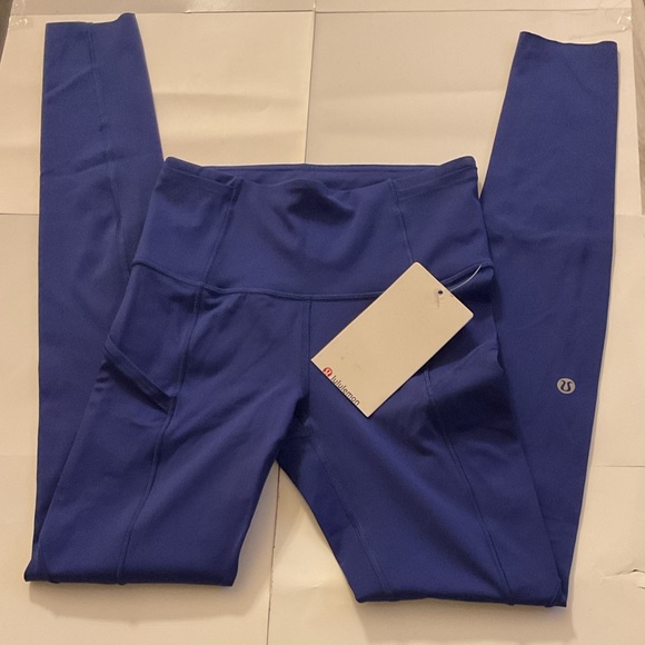 New with tags Lululemon fast and free hr tight 28
